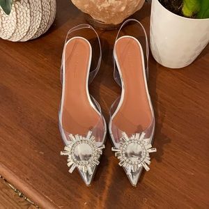 SOLD ✨ Amina Muaddi Begum Glass